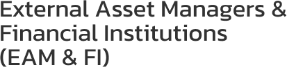 External Asset Managers